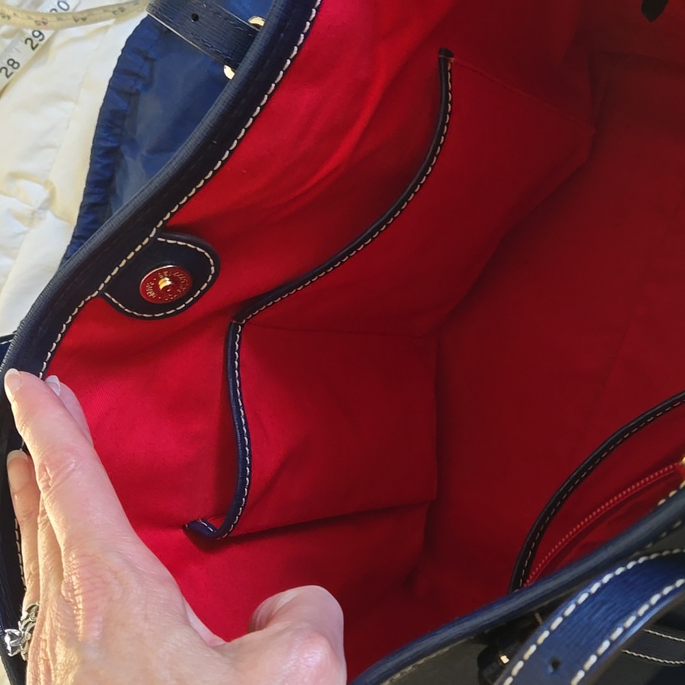 Dooney & Bourke Janie Purse/Tote Midnight Blue - Picture 7 of 15